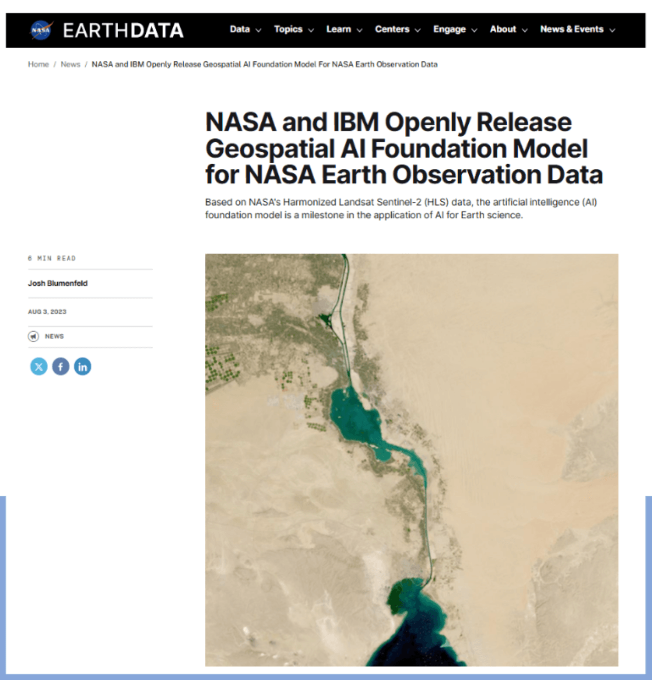 IBM/NASA Prithviが切り開く災害予測と都市計画の未来 ――オープンソースAI基盤モデルHugging Faceの力